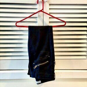 Zadig & Voltaire Ava Slim Jeans in Black, Size 27